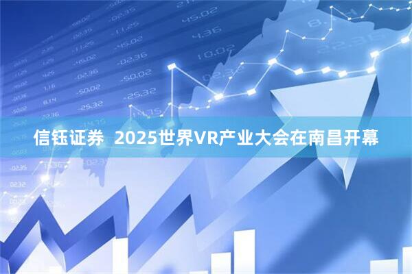 信钰证券  2025世界VR产业大会在南昌开幕